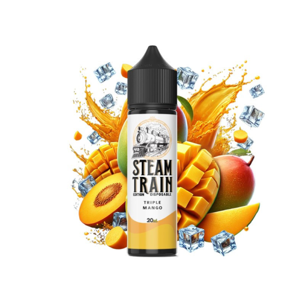 Steam Train Disposable Edition Triple Mango 20/60ml - Χονδρική
